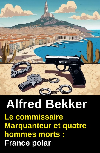Portada del libro «Le commissaire Marquanteur et quatre hommes morts : France polar», de Alfred Bekker