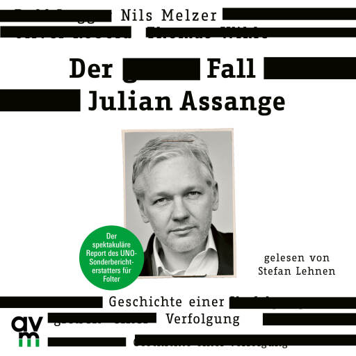Portada del audiolibro «Der Fall Julian Assange», de Nils Melzer