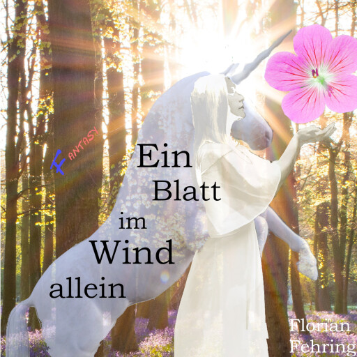 Portada del audiolibro «Ein Blatt im Wind allein», de Florian Fehring