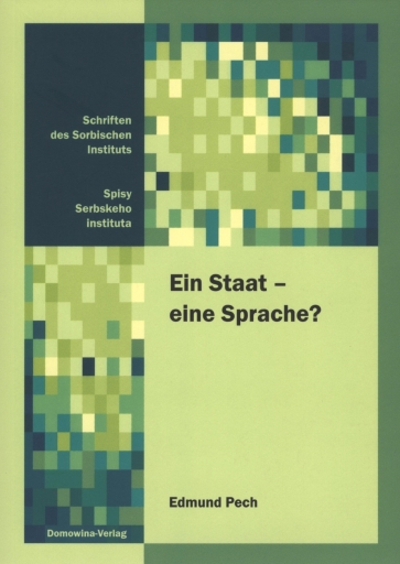 Portada del libro «Ein Staat – eine Sprache?», de Edmund Pech