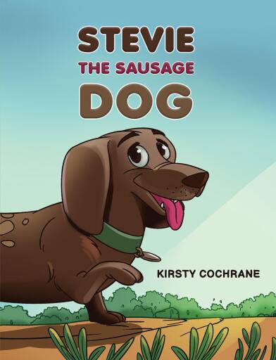 Portada del libro «Stevie the Sausage Dog», de Kirsty Cochrane