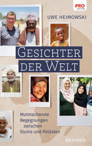 Portada del libro «Gesichter der Welt», de Uwe Heimowski