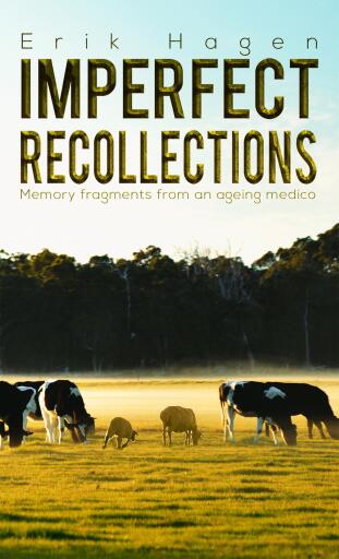Portada del libro «Imperfect Recollections», de Erik Hagen