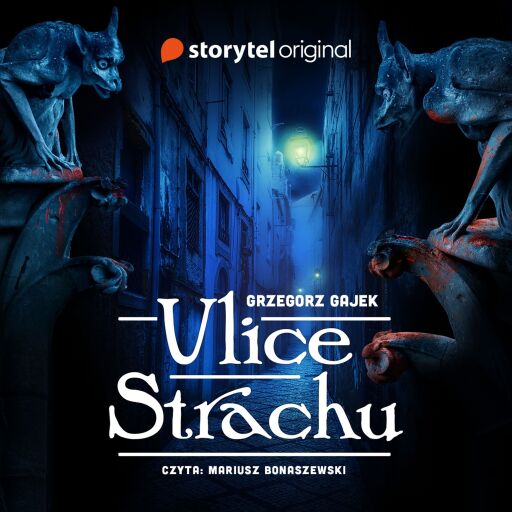 Portada del audiolibro «Ulice strachu», de Grzegorz Gajek
