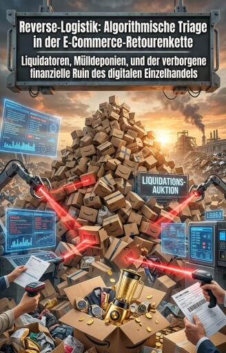 Portada del libro «Reverse-Logistik: Algorithmische Triage in der E-Commerce-Retourenkette», de Isidor Eberth