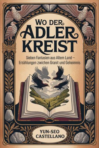 Portada del libro «Wo der Adler kreist», de Yun-Seo Castellano