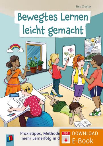 Portada del libro «Bewegtes Lernen leicht gemacht», de Sina Ziegler