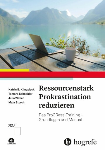 Portada del libro «Ressourcenstark Prokrastination reduzieren»