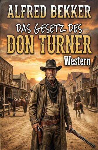 Portada del libro «Das Gesetz des Don Turner: Western», de Alfred Bekker
