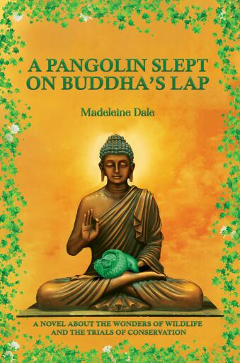 Portada del libro «A Pangolin Slept on Buddha's Lap», de Madeleine Dale