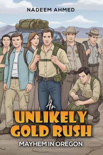 Portada del libro «An Unlikely Gold Rush», de Nadeem Ahmed