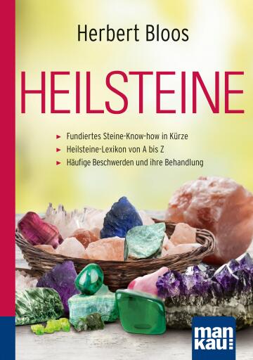 Portada del libro «Heilsteine. Kompakt-Ratgeber», de Herbert Bloos