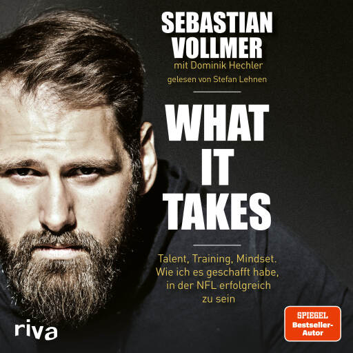 Portada del audiolibro «What it takes», de Sebastian Vollmer