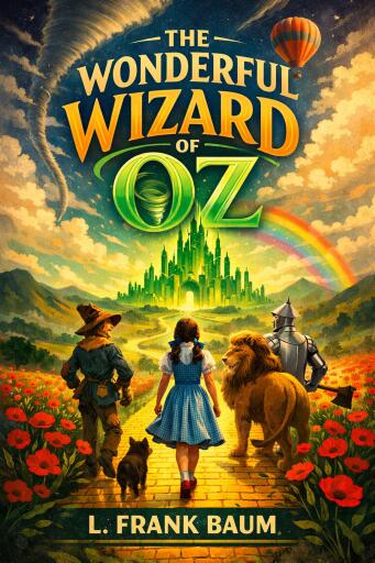 Portada del libro «The Wonderful Wizard of Oz», de Lyman Frank Baum