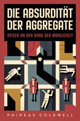Portada del libro «Die Absurdität der Aggregate», de Phineas Coldwell