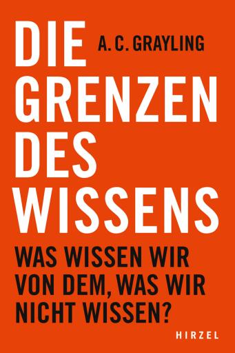 Portada del libro «Die Grenzen des Wissens»