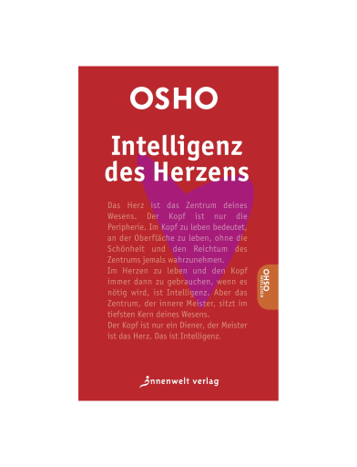 Portada del libro «Intelligenz des Herzens», de Osho