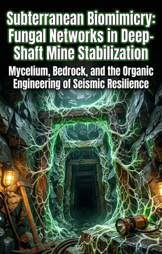 Subterranean Biomimicry: Fungal Networks in Deep-Shaft Mine Stabilization