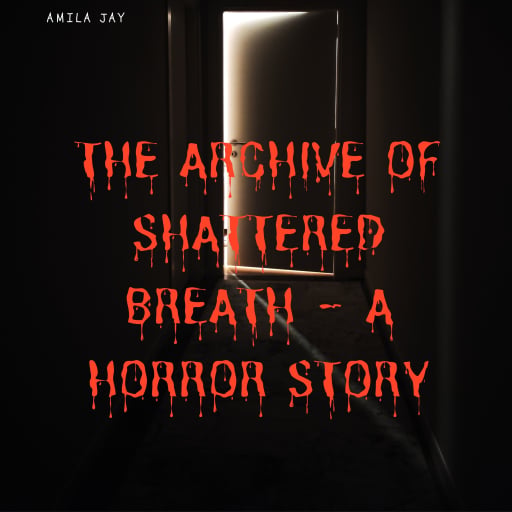 Portada del audiolibro «The Archive of Shattered Breath – A Horror Story», de Amila Jay