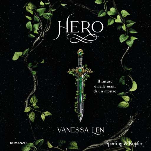 Portada del audiolibro «Hero», de Vanessa Len