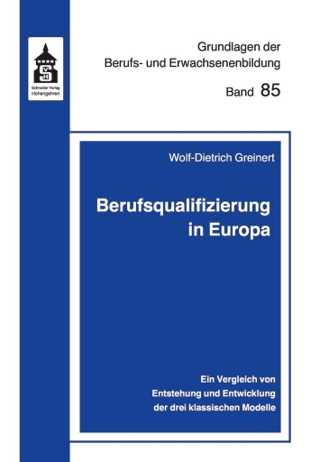 Portada del libro «Berufsqualifizierung in Europa», de Wolf-Dietrich Greinert