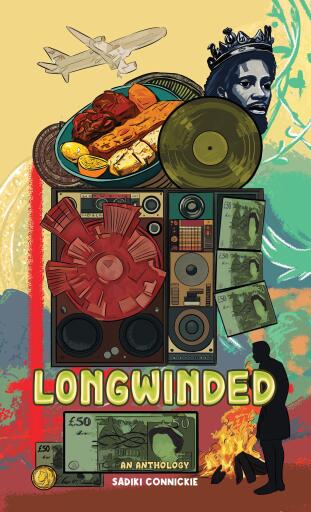 Portada del libro «Longwinded», de Sadiki Connickie