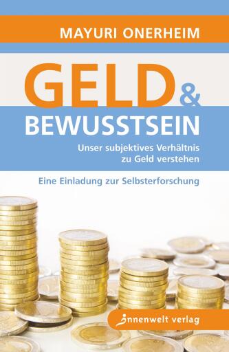 Portada del libro «Geld und Bewusstsein», de Mayuri Onerheim