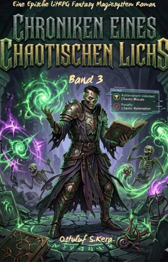 Chroniken Eines Chaotischen Lichs:Eine Epische LitRPG Fantasy Magiesystem Roman(Band 3)