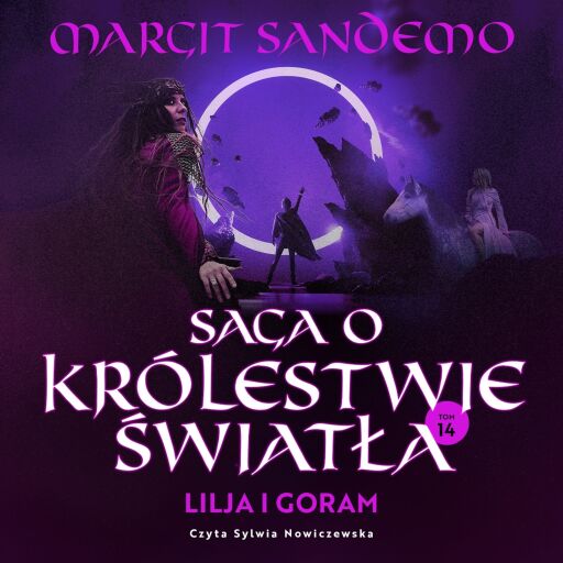Portada del audiolibro «Lilja i Goram», de Margit Sandemo