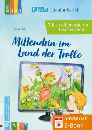 Portada del libro «Mittendrin im Land der Trolle»
