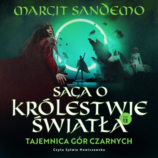 Portada del audiolibro «Tajemnica Gór Czarnych», de Margit Sandemo