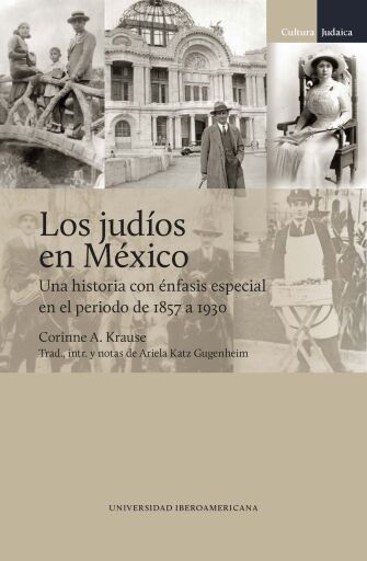 Portada del libro «Los judíos en México», de Corinne A. Krause