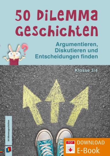 Portada del libro «50 Dilemmageschichten, Klasse 3/4», de Verena Baldus