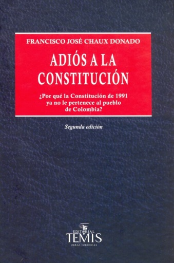Adiós a la constitución