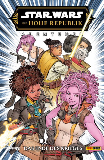 Portada del libro «Star Wars: Die Hohe Republik - Abenteuer - Band 16: Das Ende des Krieges», de Daniel José Older
