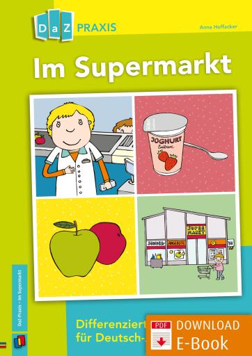 Portada del libro «Im Supermarkt», de Anna Hoffacker