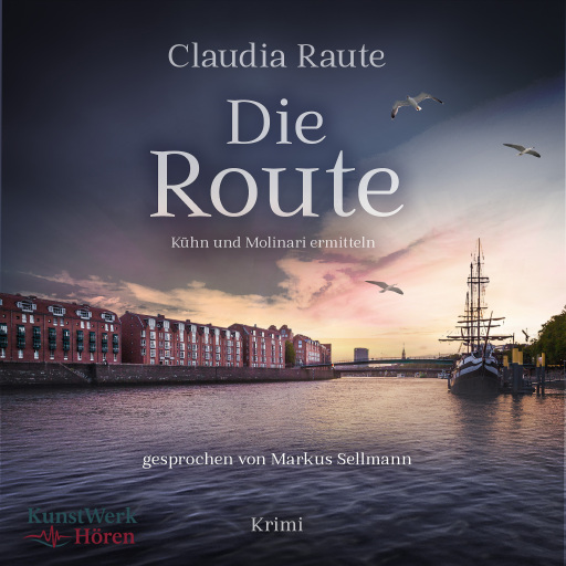 Portada del audiolibro «Die Route - Kühn und Molinari ermitteln», de Claudia Raute