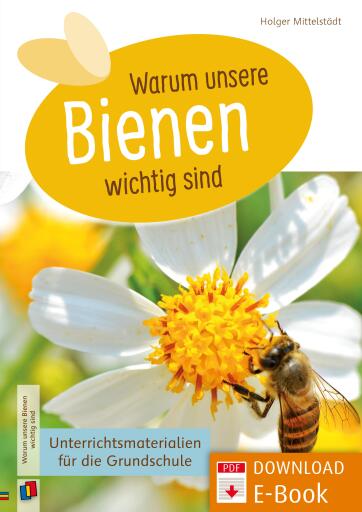 Portada del libro «Warum unsere Bienen wichtig sind», de Holger Mittelstädt