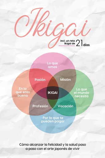 Ikigai: Cómo alcanzar la felicidad y la salud paso a paso con el arte japonés de vivir – incluye un reto Ikigai de 21 días