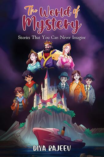 Portada del libro «The World of Mystery», de Diya Rajeev