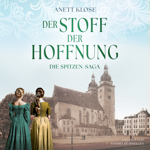 Portada del audiolibro «Der Stoff der Hoffnung», de Anett Klose