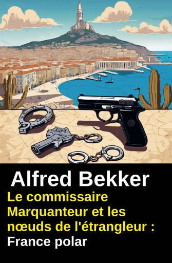 Portada del libro «Le commissaire Marquanteur et les nœuds de l'étrangleur : France polar», de Alfred Bekker