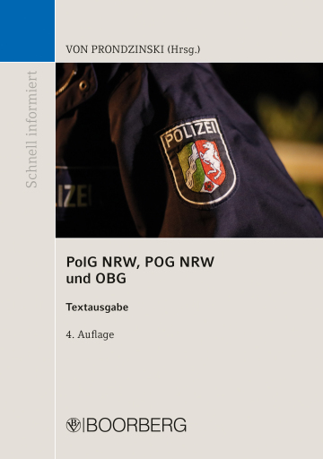 Portada del libro «PolG NRW, POG NRW und OBG»