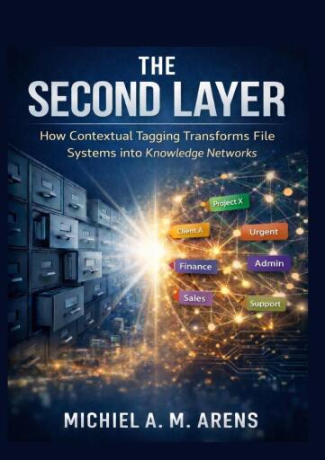 Portada del libro «The Second Layer», de Michiel Arens