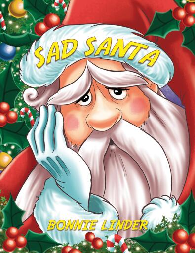 Portada del libro «Sad Santa», de Bonnie Linder