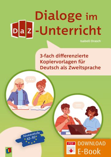 Portada del libro «Dialoge im DaZ-Unterricht», de Isabell Orasch