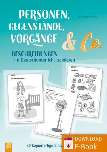 Portada del libro «Personen, Gegenstände, Vorgänge & Co – Beschreibungen im Deutschunterricht trainieren», de Dorothee Wolters