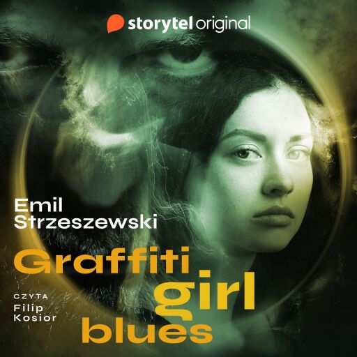 Portada del audiolibro «Graffiti Girl Blues», de Emil Strzeszewski