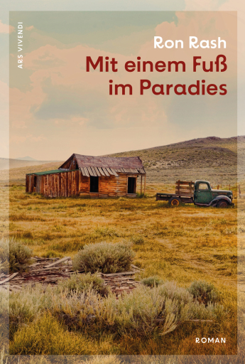 Portada del libro «Mit einem Fuß im Paradies», de Ron Rash