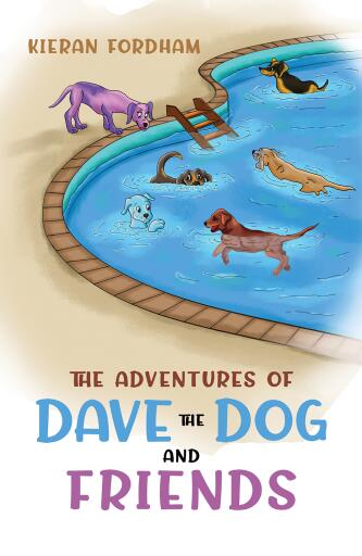 Portada del libro «The Adventures of Dave the Dog and Friends», de Kieran Fordham